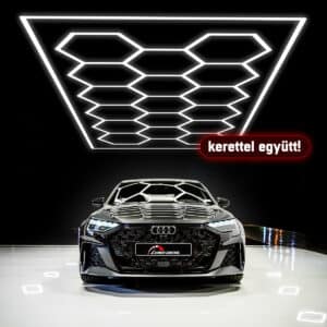 Nagy Hexagon műhelyvilágítás - 14 részes + kerettel